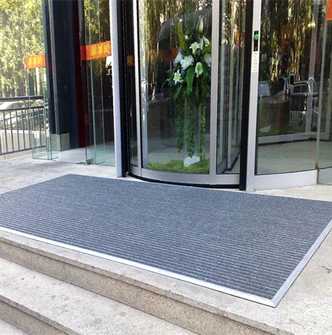 Tapis d'entrée en aluminium